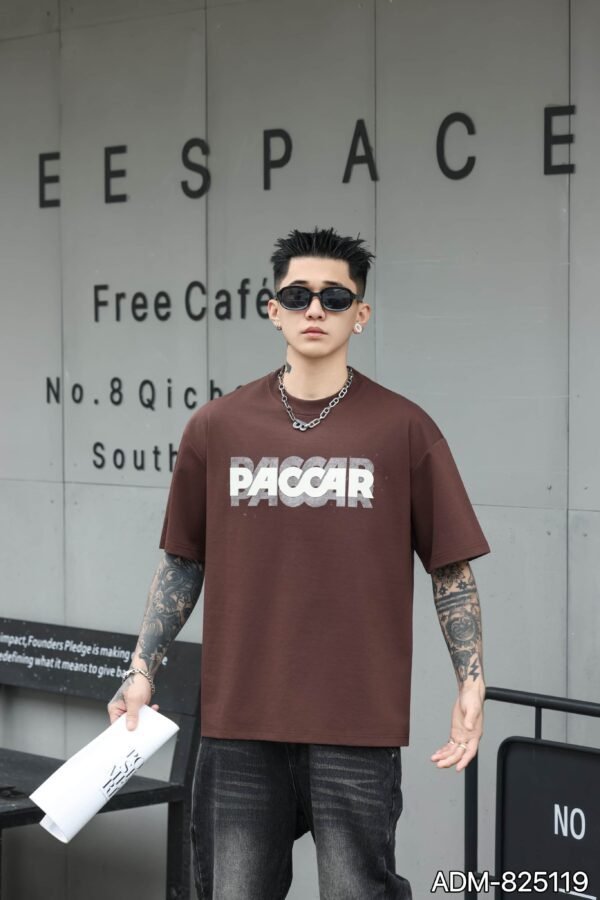 ADM New Halftone Burnout Effect T-shirt 825119 - 200gsm Premium Cotton | Streetwear Wholesale (4 Colors) - Image 9