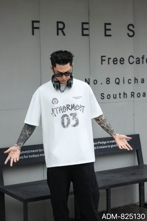 ADM New Vintage Wash Heavyweight T-shirt 825130 - 260gsm Premium Cotton | Streetwear Wholesale (4 Colors) - Image 12