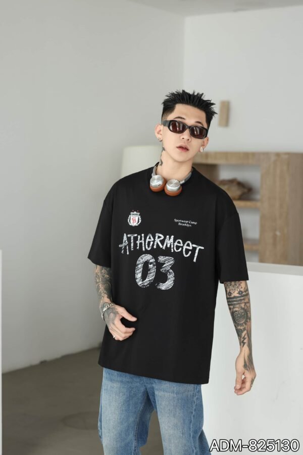 ADM New Vintage Wash Heavyweight T-shirt 825130 - 260gsm Premium Cotton | Streetwear Wholesale (4 Colors) - Image 9