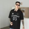 ADM New Vintage Wash Heavyweight T-shirt 825130 - 260gsm Premium Cotton | Streetwear Wholesale (4 Colors) - ​​Black