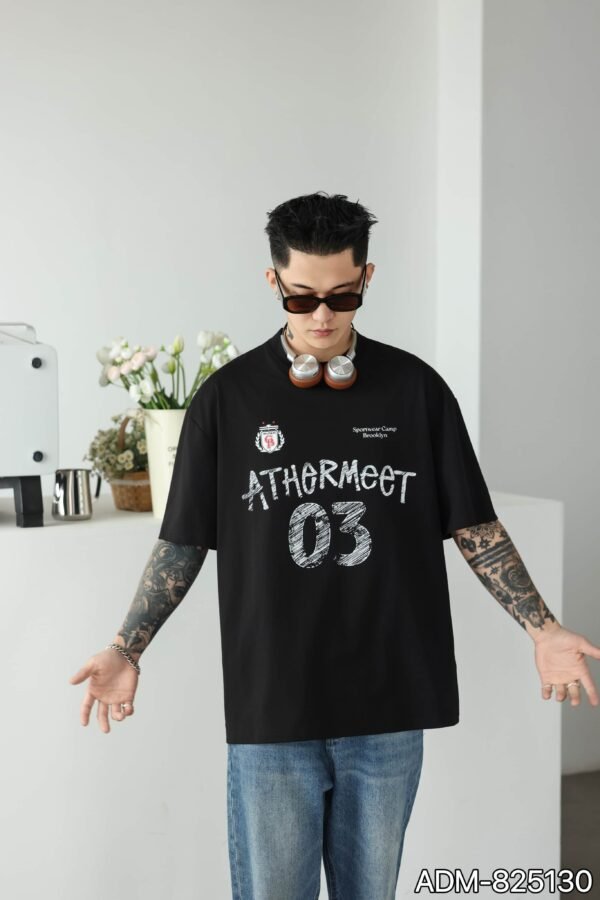 ADM New Vintage Wash Heavyweight T-shirt 825130 - 260gsm Premium Cotton | Streetwear Wholesale (4 Colors) - Image 8