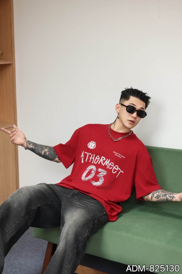ADM New Vintage Wash Heavyweight T-shirt 825130 - 260gsm Premium Cotton | Streetwear Wholesale (4 Colors) - Image 7