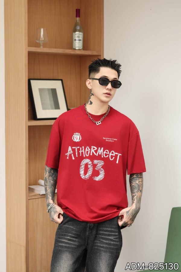 ADM New Vintage Wash Heavyweight T-shirt 825130 - 260gsm Premium Cotton | Streetwear Wholesale (4 Colors) - Image 6