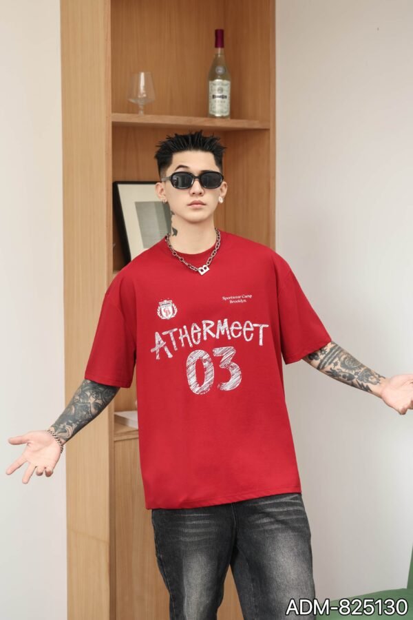 ADM New Vintage Wash Heavyweight T-shirt 825130 - 260gsm Premium Cotton | Streetwear Wholesale (4 Colors) - Image 5