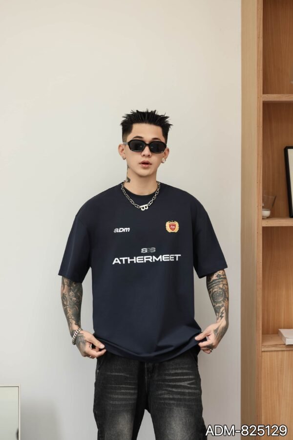 ADM New Vintage Wash Heavyweight T-shirt 825129 - 260gsm Premium Cotton | Streetwear Wholesale (4 Colors) - Image 12