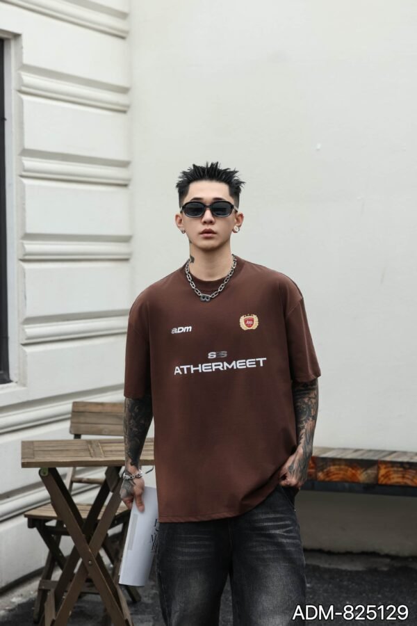 ADM New Vintage Wash Heavyweight T-shirt 825129 - 260gsm Premium Cotton | Streetwear Wholesale (4 Colors) - Image 9