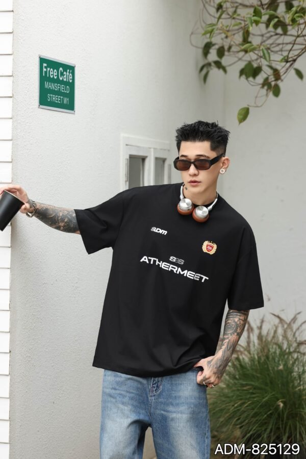 ADM New Vintage Wash Heavyweight T-shirt 825129 - 260gsm Premium Cotton | Streetwear Wholesale (4 Colors) - Image 8