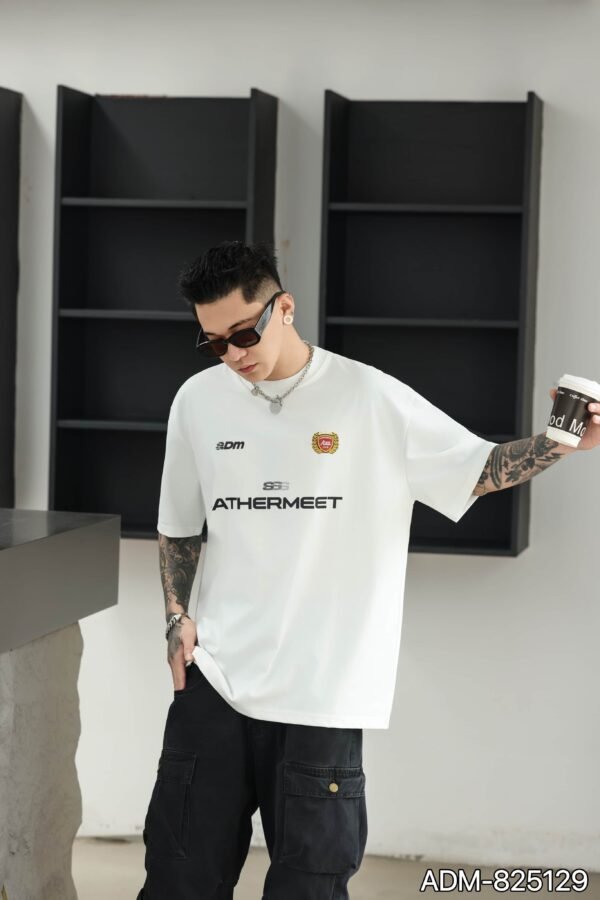 ADM New Vintage Wash Heavyweight T-shirt 825129 - 260gsm Premium Cotton | Streetwear Wholesale (4 Colors) - Image 3