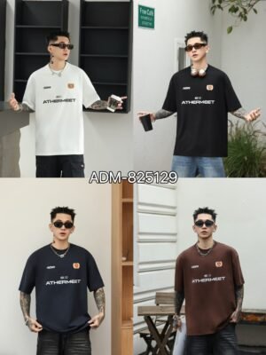 ADM New Vintage Wash Heavyweight T-shirt 825129 - 260gsm Premium Cotton | Streetwear Wholesale (4 Colors)