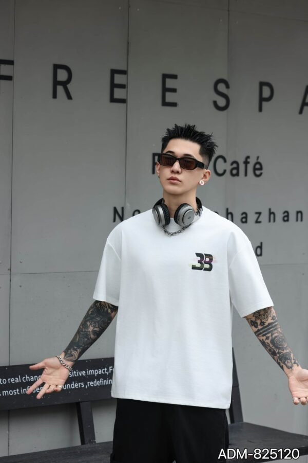 ADM New Halftone Art Cotton T-shirt 825120 - 200gsm Premium Streetwear | Wholesale (4 Colors) - Image 12