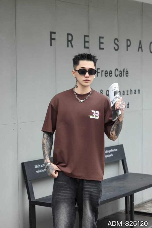 ADM New Halftone Art Cotton T-shirt 825120 - 200gsm Premium Streetwear | Wholesale (4 Colors) - Image 8