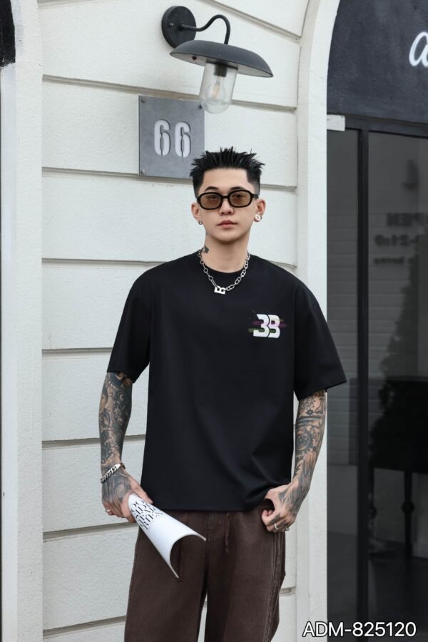 ADM New Halftone Art Cotton T-shirt 825120 - 200gsm Premium Streetwear | Wholesale (4 Colors) - Image 7