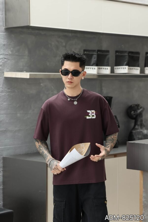 ADM New Halftone Art Cotton T-shirt 825120 - 200gsm Premium Streetwear | Wholesale (4 Colors) - Image 4