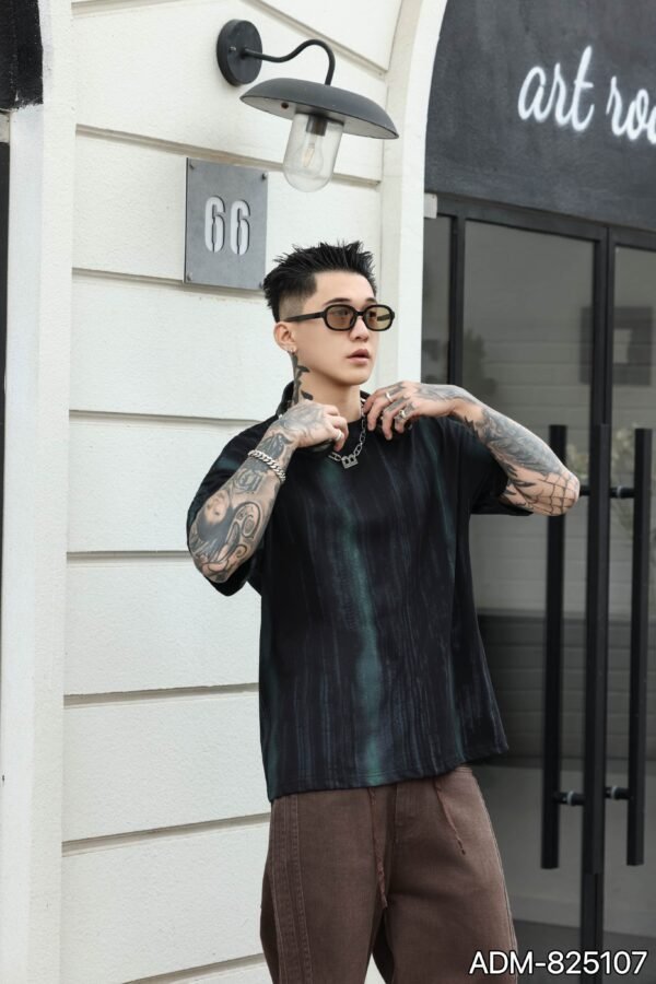 ADM New Fabric Print Cotton T-shirt 825107 - 200gsm Premium Streetwear | Wholesale (4 Colors) - Image 5