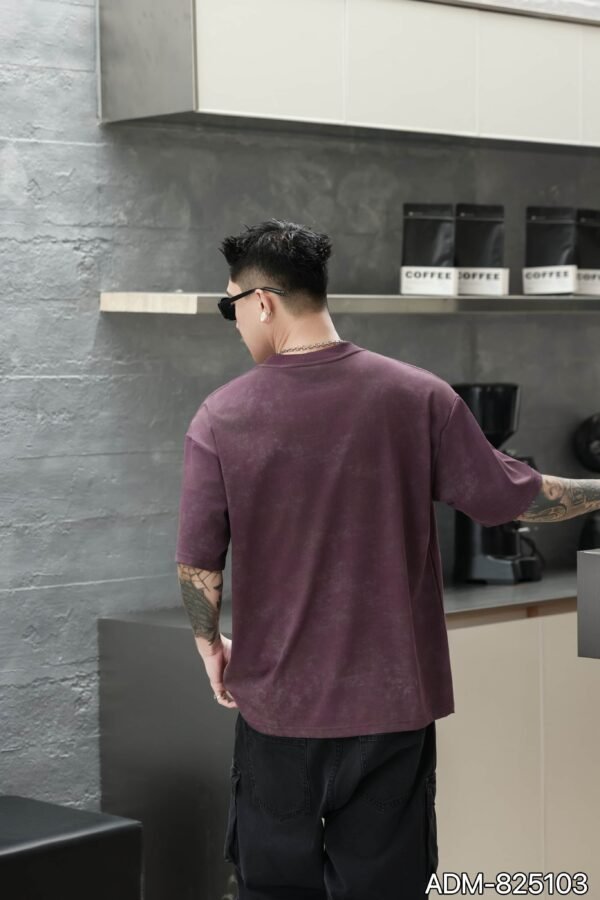 ADM New Woven Effect Print T-shirt 825103 - 200gsm Premium Cotton | Streetwear Wholesale (4 Colors) - Image 6