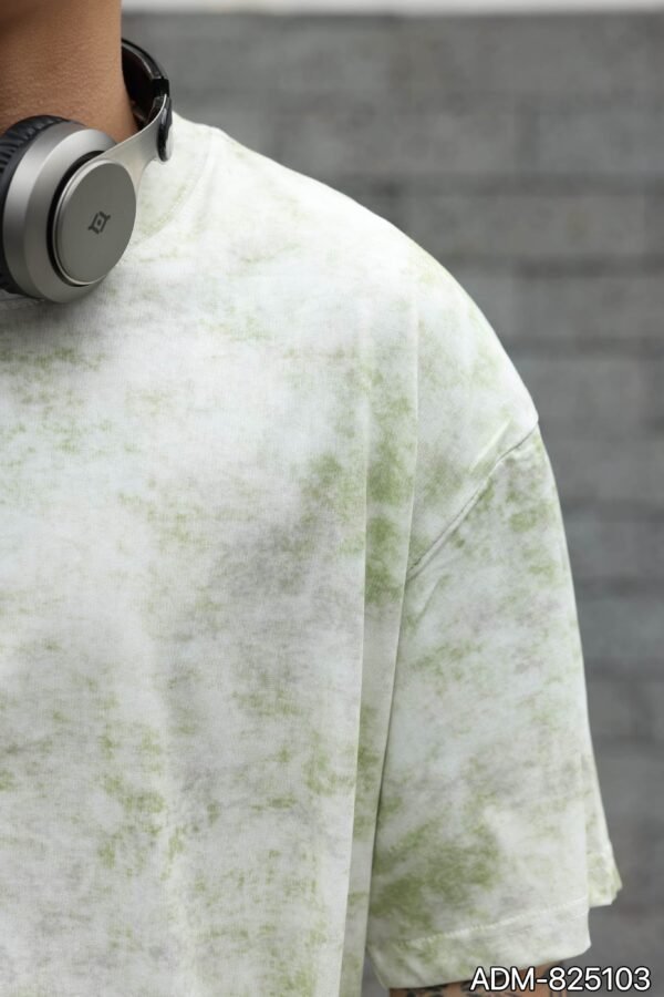 ADM New Woven Effect Print T-shirt 825103 - 200gsm Premium Cotton | Streetwear Wholesale (4 Colors) - Image 3