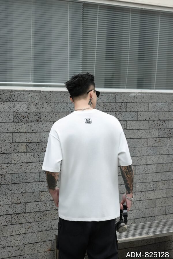 ADM New 3D Rubber Print Cotton T-shirt 825128 - 200gsm Premium Streetwear | Wholesale (4 Colors) - Image 8