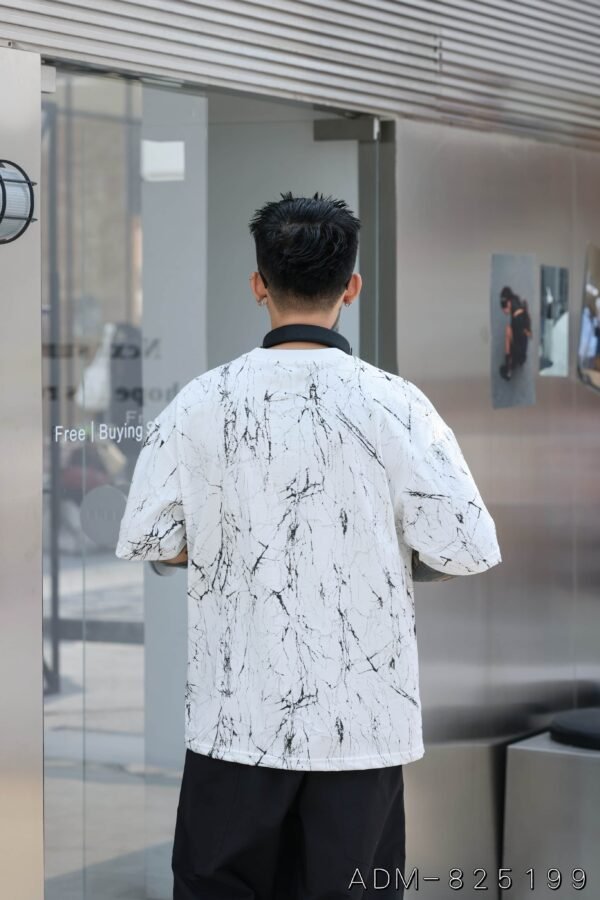 ADM New Two Tone Burnout Cotton T-shirt 825199 - 200gsm Premium Streetwear | Wholesale (3 Colors) - Image 10