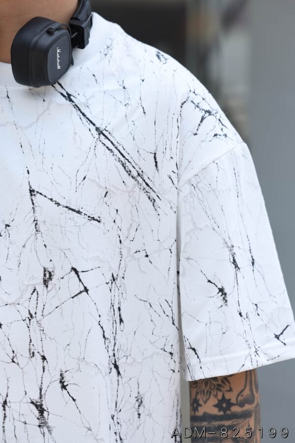ADM New Two Tone Burnout Cotton T-shirt 825199 - 200gsm Premium Streetwear | Wholesale (3 Colors) - Image 8