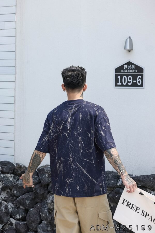 ADM New Two Tone Burnout Cotton T-shirt 825199 - 200gsm Premium Streetwear | Wholesale (3 Colors) - Image 3