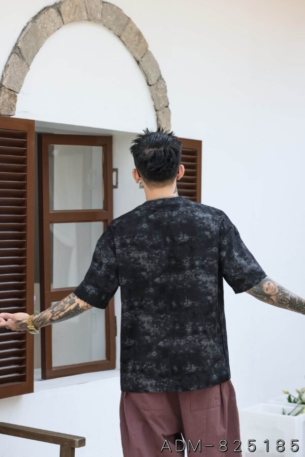 ADM New Bamboo Knit Cotton T-shirt 825185 - 200gsm Eco Streetwear | Wholesale (2 Colors) - Image 3