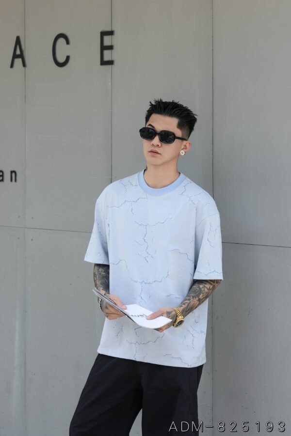 ADM New Two Tone Burnout Cotton T-shirt 825193 - 200gsm Premium Streetwear | Wholesale (7 Colors) - Image 13