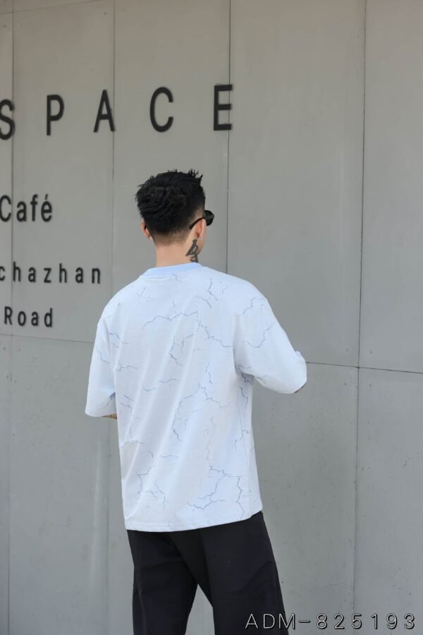 ADM New Two Tone Burnout Cotton T-shirt 825193 - 200gsm Premium Streetwear | Wholesale (7 Colors) - Image 11