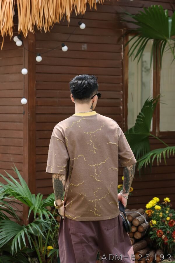 ADM New Two Tone Burnout Cotton T-shirt 825193 - 200gsm Premium Streetwear | Wholesale (7 Colors) - Image 8