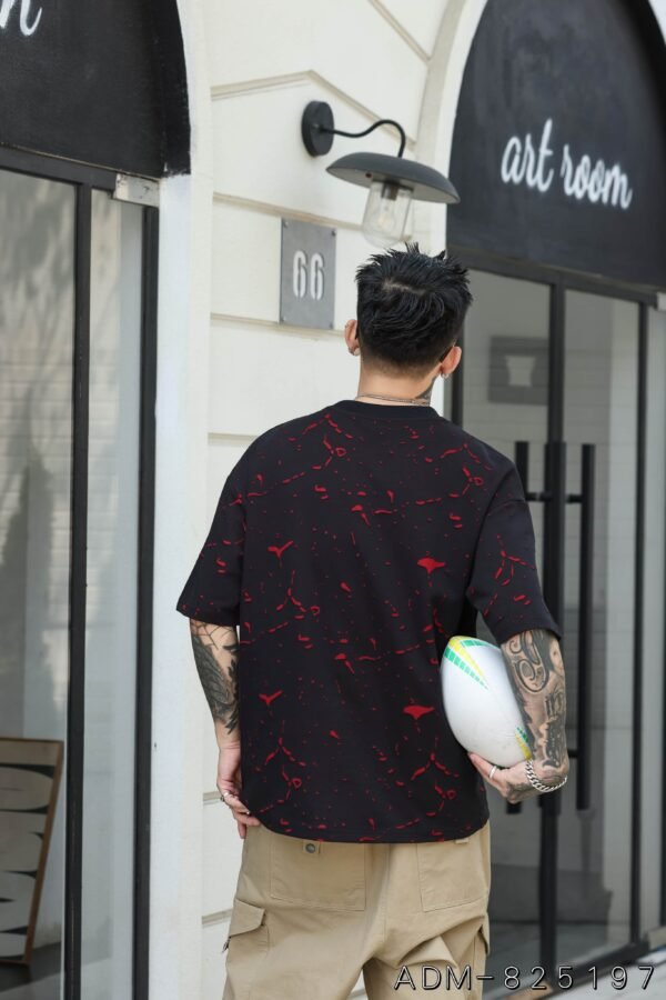 ADM new Two Tone Burnout Cotton T-shirt 825197 - 200gsm Premium Streetwear | Wholesale (4 Colors) - Image 5