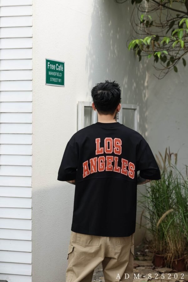 ADM New Velvet Foam Print Cotton T-shirt 825202 - 200gsm Premium Streetwear | Wholesale (3 Colors) - Image 5