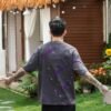 ADM New Two-Tone Burnout Splatter T-shirt 825203 - 200gsm Premium Streetwear | Wholesale (4 Colors) - Gray