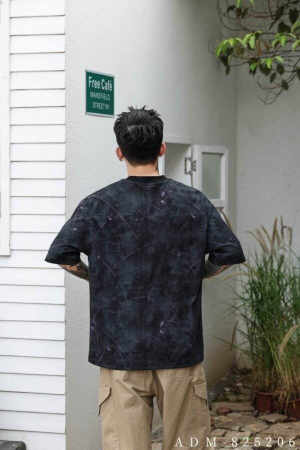ADM New Two-Tone Burnout Washed T-shirt 825206 - 200gsm Premium Cotton | Streetwear Wholesale (4 Colors) - Image 12