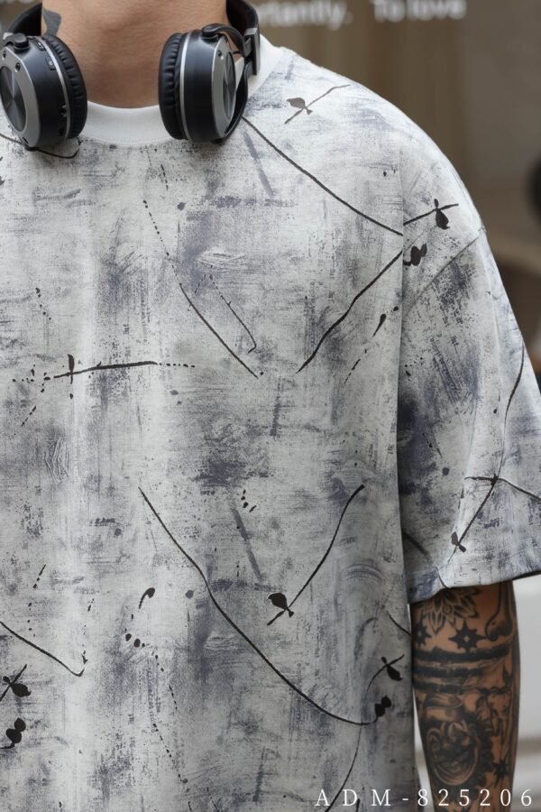 ADM New Two-Tone Burnout Washed T-shirt 825206 - 200gsm Premium Cotton | Streetwear Wholesale (4 Colors) - Image 8