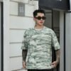 ADM New Ultra-Soft Camo Cotton T-shirt 825207 - 200gsm Premium Streetwear | Wholesale (3 Colors) - ​​Green​​