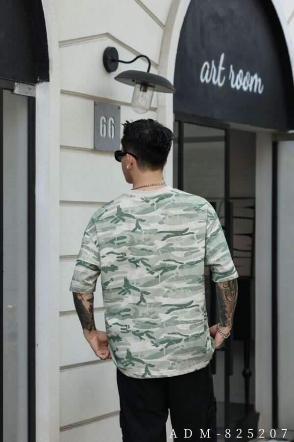 ADM New Ultra-Soft Camo Cotton T-shirt 825207 - 200gsm Premium Streetwear | Wholesale (3 Colors) - Image 5