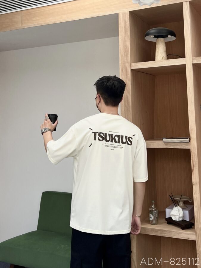 ADM New Foam Print Cotton T-shirt 825112 - 200gsm Premium Streetwear | Wholesale (4 Colors) - Image 9