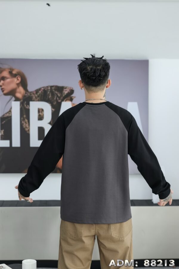 ​​ADM new Colorblock Spray Sweatshirt 88213 - 280gsm Premium Cotton | Bulk Wholesale (4 Colors)​​ - Image 8