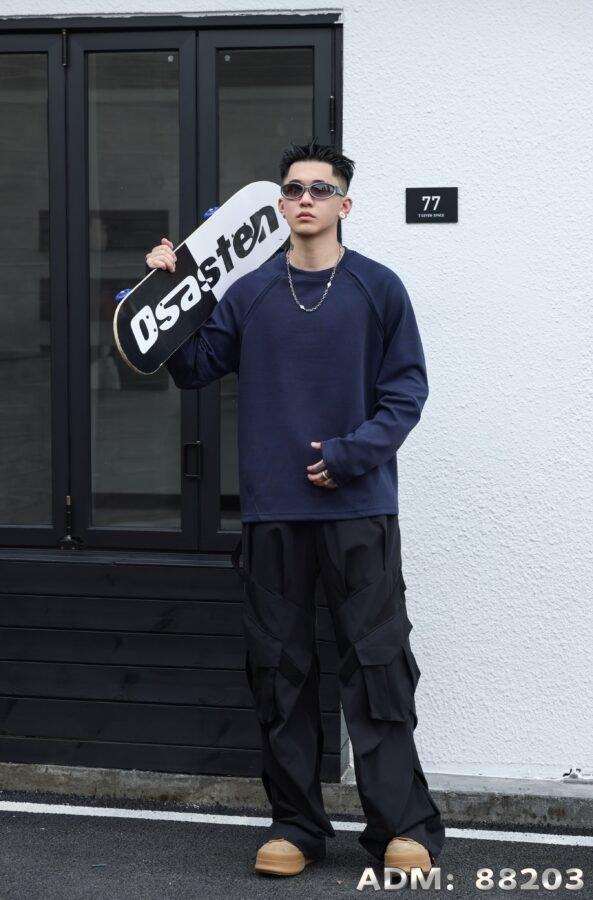 ​​ADM New Structural Sweatshirt 88203 - 280gsm Liquid Ammonia Cotton | Bulk Wholesale (4 Colors)​​ - Image 7