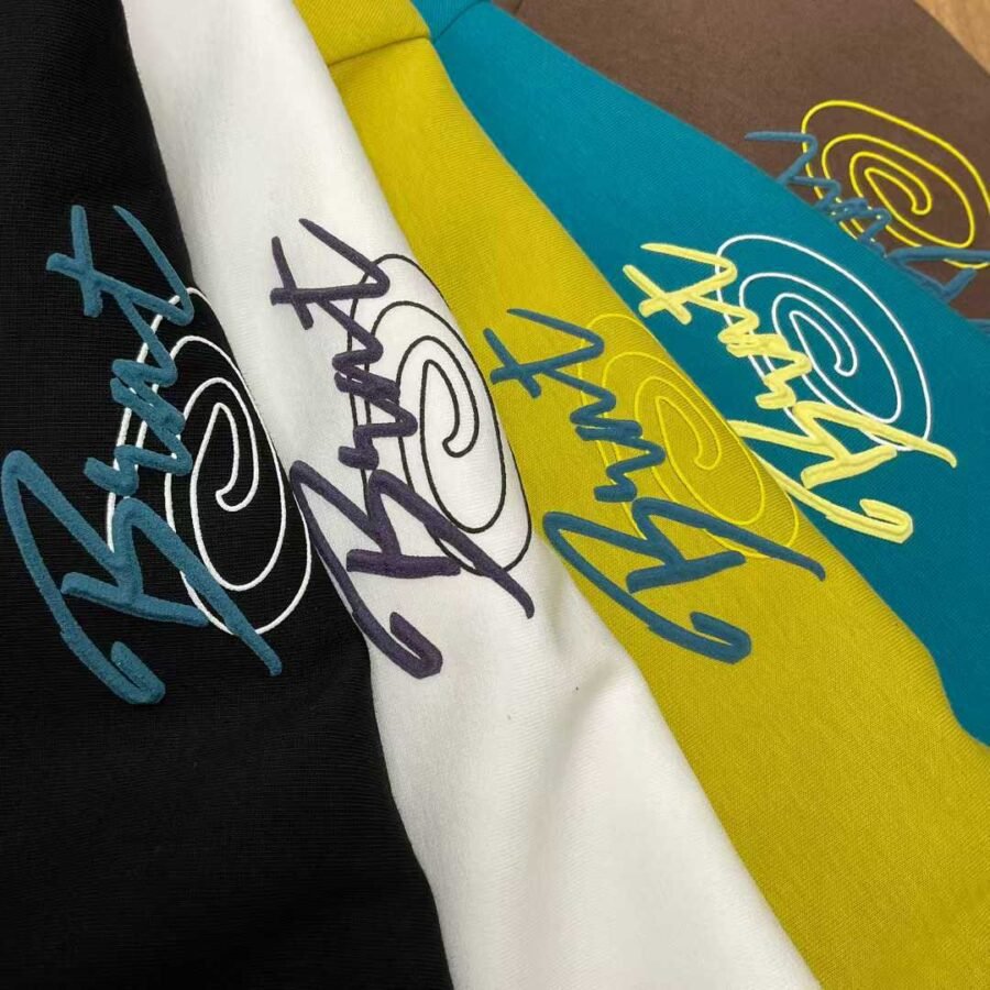 New Retro Outdoor Sweatshirt | Flocked Foam Crewneck 88211# | Wholesale Streetwear - Image 30