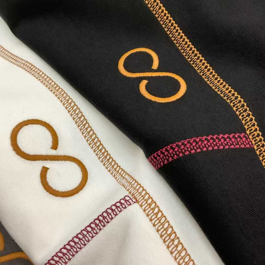 New Huso Stitch Sweatshirt | 3D Embroidered Crewneck 88208# | Wholesale Streetwear - Image 17