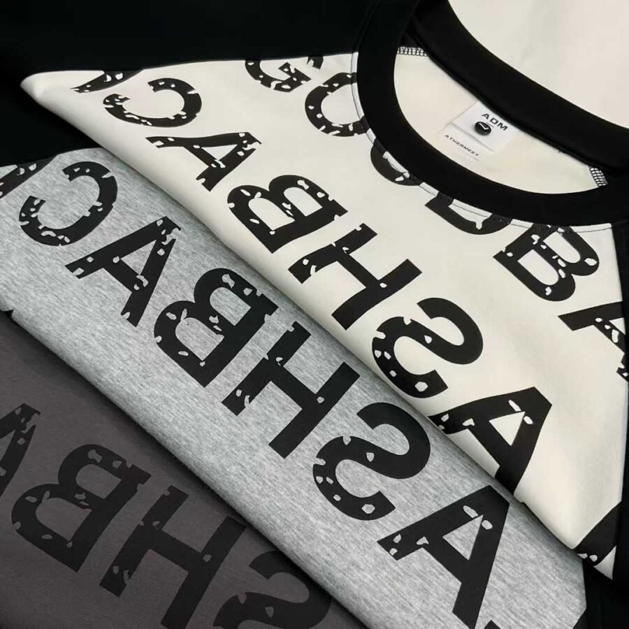 Vintage Washed Print Sweatshirt | Distressed Crewneck 88272# | Premium Wholesale Streetwear - Image 14