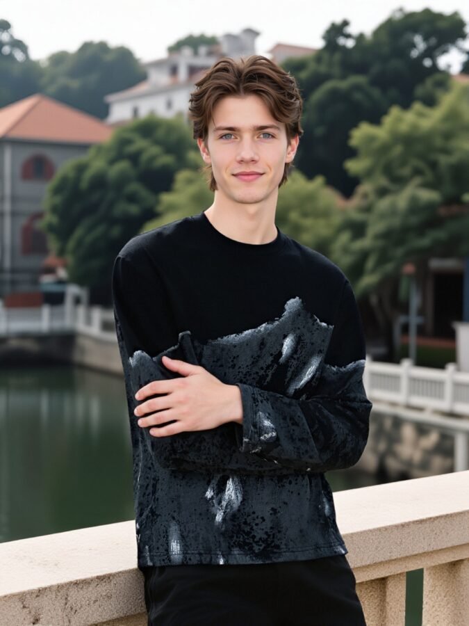 2025 New Tie-Dye Sweatshirt | Designer Crewneck 88219# | Premium Wholesale Streetwear - Image 6