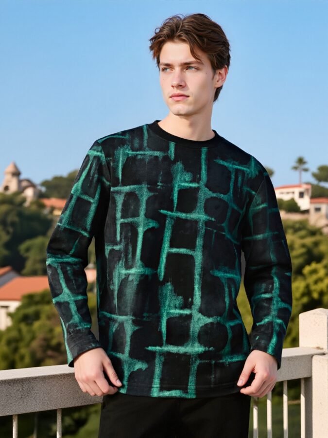 New 2025 Specialty Fabric Sweatshirt | Premium Crewneck 88223# | Exclusive Wholesale Streetwear - Image 12