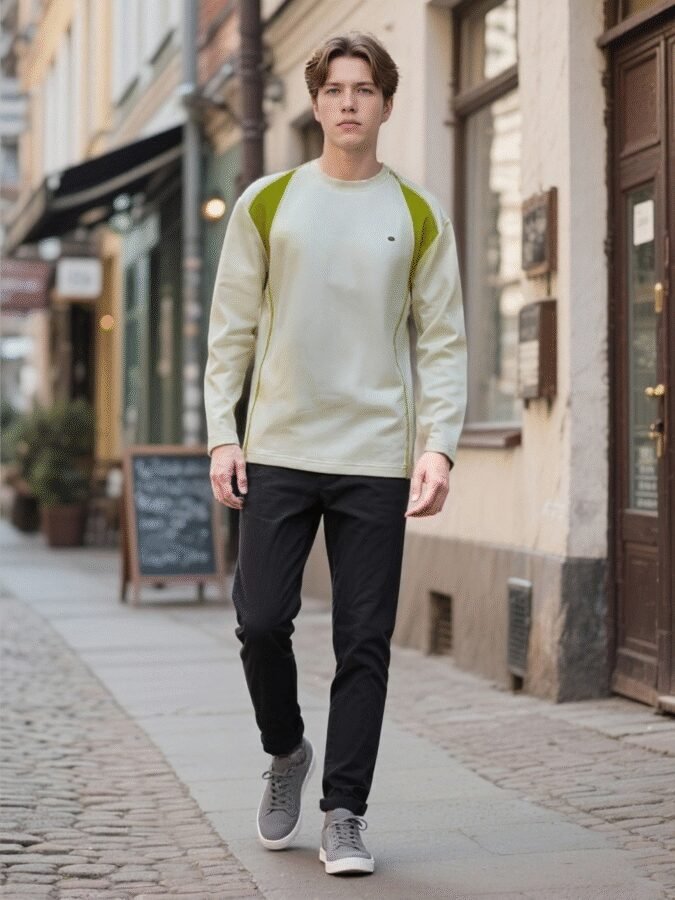 Revolutionary Color-Block Hoodie | 88205# Hass Stitch Structural Sweatshirt - Image 12