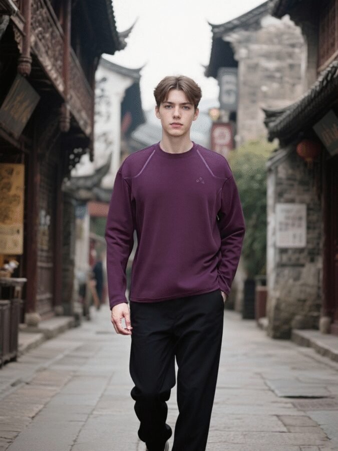NEW Premium Contrast Stitch Sweatshirt | Style 88206# | Wholesale Original Streetwear - Image 19