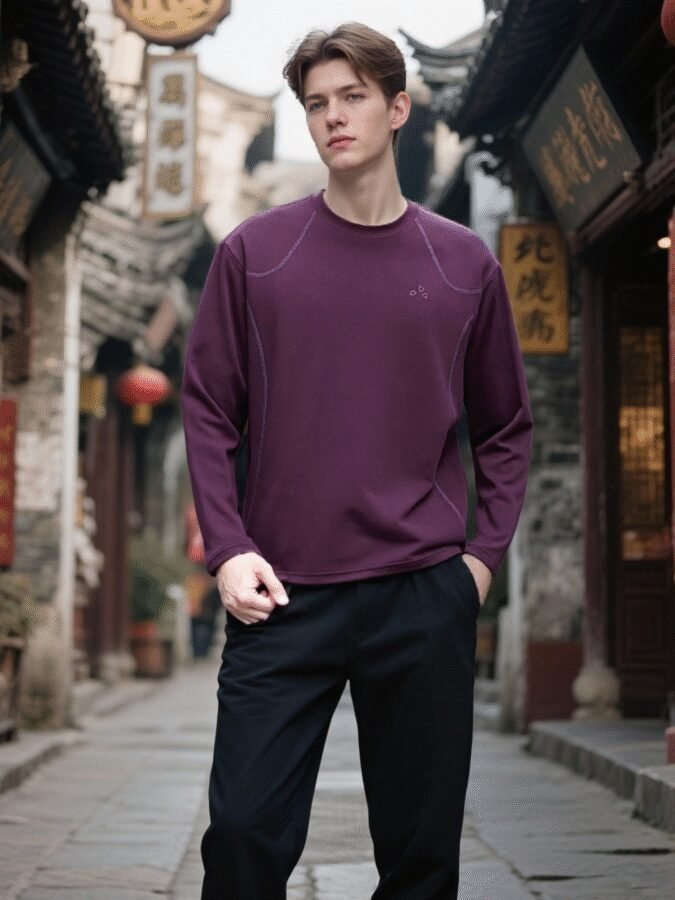 NEW Premium Contrast Stitch Sweatshirt | Style 88206# | Wholesale Original Streetwear - Image 17