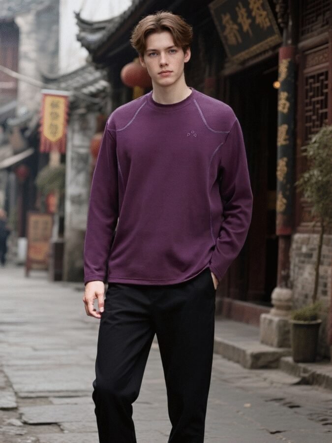 NEW Premium Contrast Stitch Sweatshirt | Style 88206# | Wholesale Original Streetwear - Image 16
