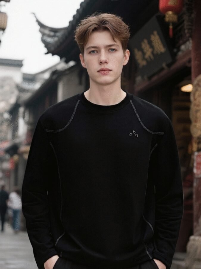 NEW Premium Contrast Stitch Sweatshirt | Style 88206# | Wholesale Original Streetwear - Image 13