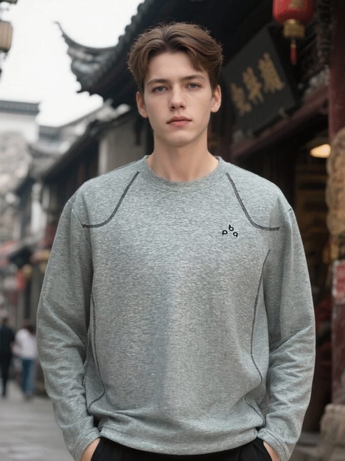 NEW Premium Contrast Stitch Sweatshirt | Style 88206# | Wholesale Original Streetwear - Image 8