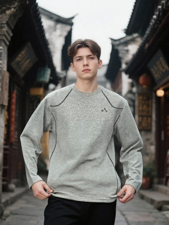 NEW Premium Contrast Stitch Sweatshirt | Style 88206# | Wholesale Original Streetwear - Image 7